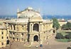 Aerial view of the Odessa Theater of Opera and Ballet